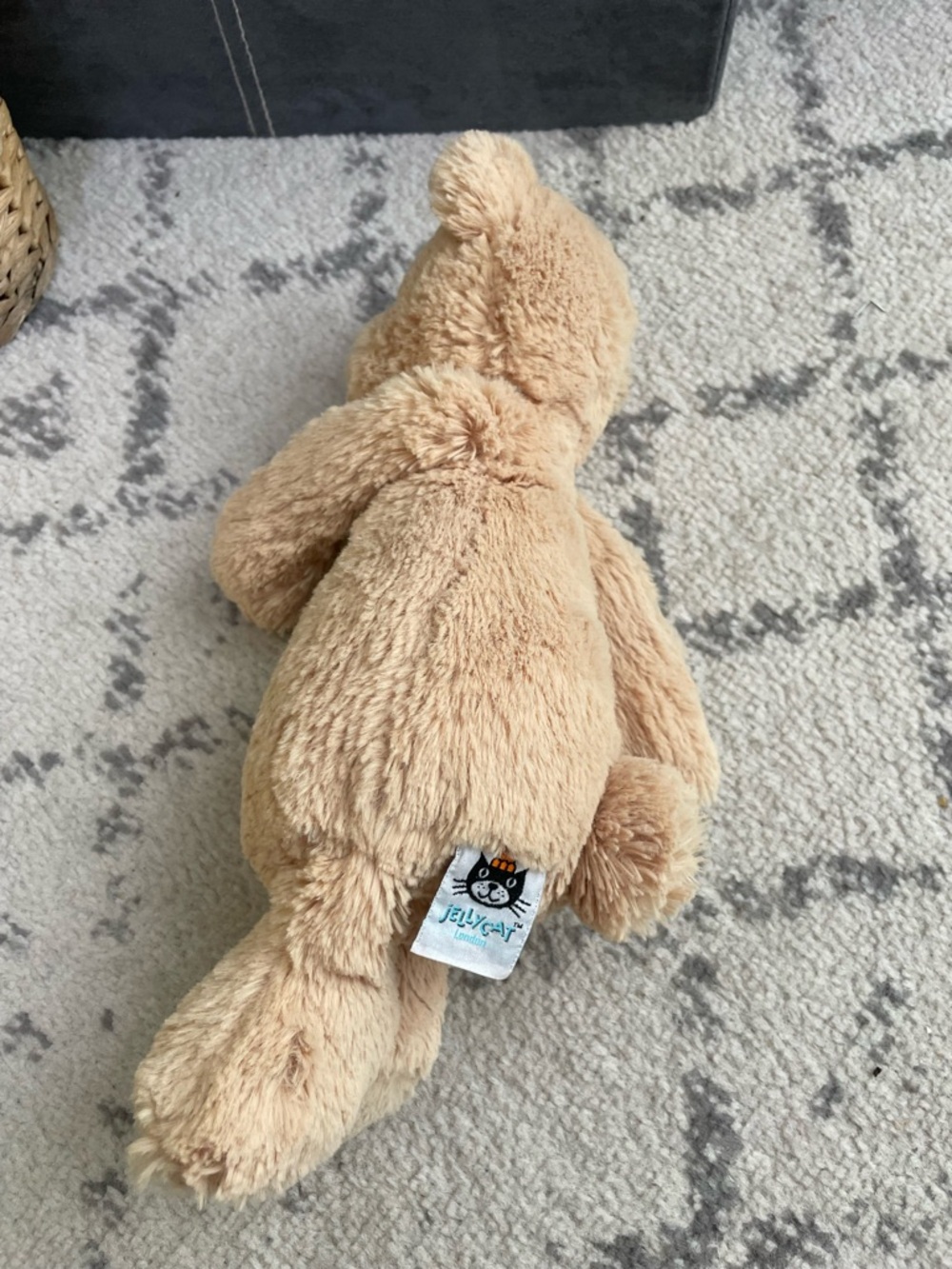 Jellycat Bashful Honey Bear Medium Stuffed Plush Toy - Picture 5 of 8